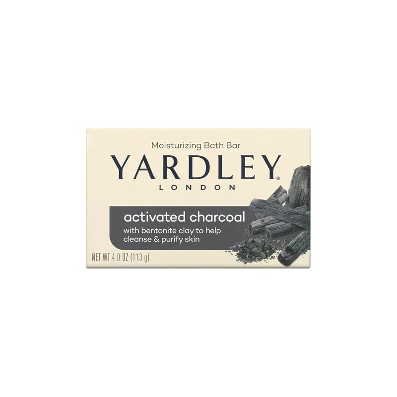 Barra De Jabón De Carbón Activado Yardley De 113 G