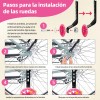 Rueditas para bicicleta ninos Mirrend llantas entrenadoras 12 14 16