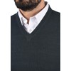 Blend Larsson Men's Knitted Sweater Vest Fine Knit with V-Neck