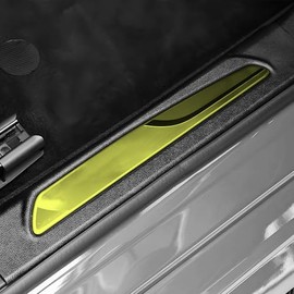 BOGAR TECH DESIGNS Precut Made for Alfa Romeo Giulia 2024+ Door Sill Anti-Scratch Resistant Paint Protection PPF Film Kit Cover, Clear Bra