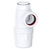 SPARES2GO Waste Bottle 40mm Basin Bidet Urinal Bathroom Kitchen 75mm