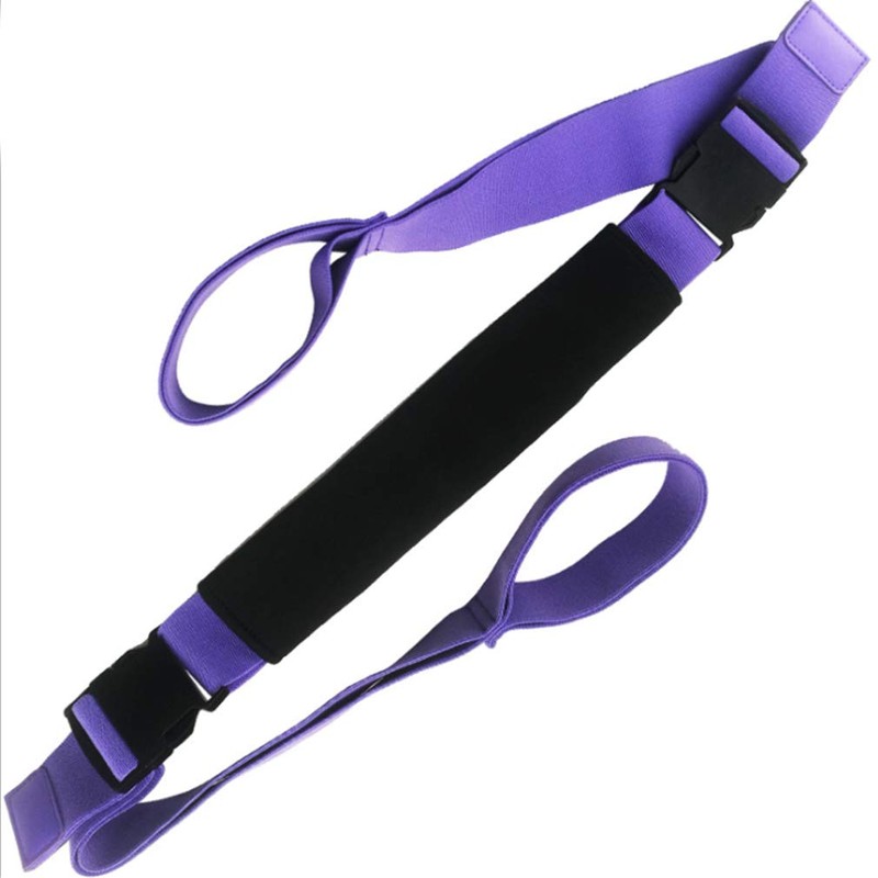 Fitness Stretch Strap - Adjustable Leg Stretch Band to Improve