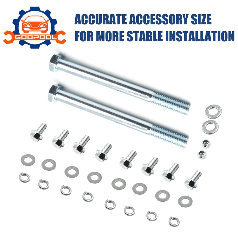 LS Swap Motor Mounts Compatible with 1973-1998 Square Body /