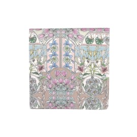 DDintex Floret LONDON Cross 02 Flower Fete, Pink, 17.7 x 17.7 inches (45 x 45 cm) [With Liberty Print]