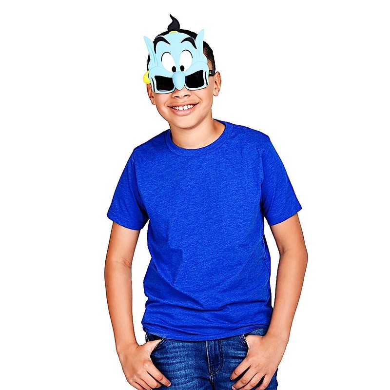 Sun-Staches コスチューム サングラス アラジン ジーニー パーティー 記念品 UV400 ブルー ブラック