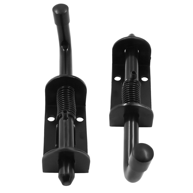 Hordion 2Pcs 5 Inch Spring Loaded Gate Latch Bolt, Stainless