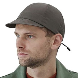 UNDERCONTROL Baseball Cycling Supplex Cap UPF 40 Low Profile Sweat-Wicking Foldable Quick Dry Outdoor Sports Adjustable Dad hat (Charcoal)