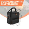 Carrying Case Compatible with BLUETTI AC180, Power Station Travel Bag