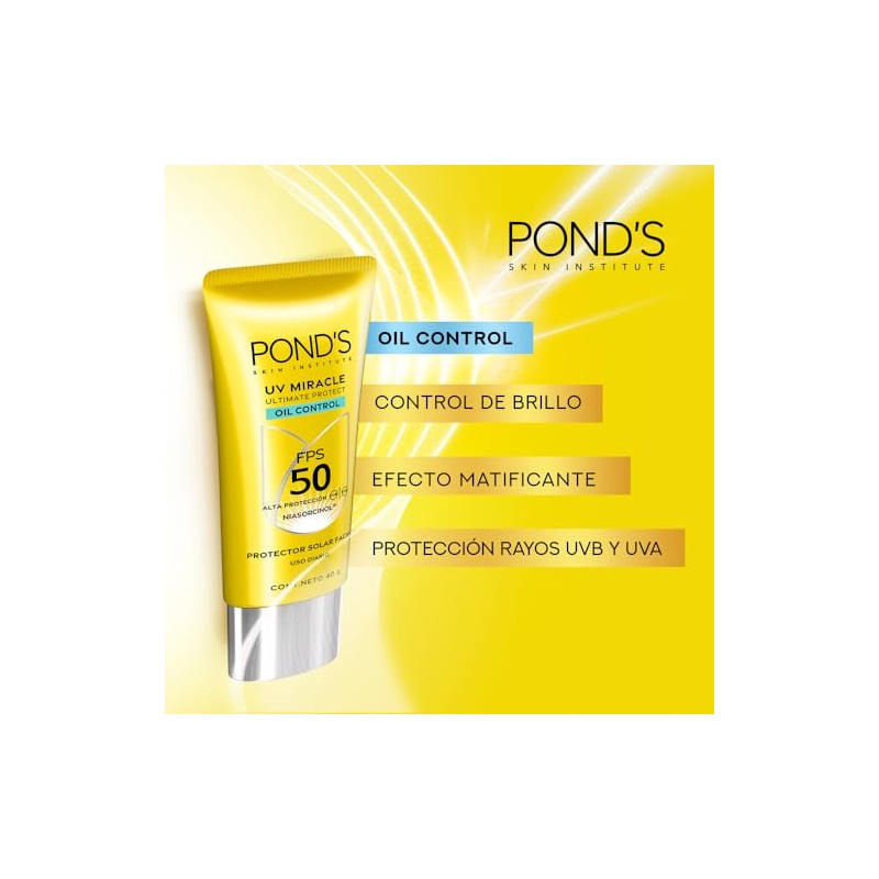 POND'S Protector Solar Facial 50 FPS UV Miracle Oil Control,