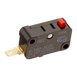 V-15G-3C25 Microwave Door Interlock Switch Compatible with Top Brands Replaces with J61415G10XN, 28QBP0497, D3V-16G-3C25, SZM-V16-FA-63, WB24x829, WB24X10076, WB24X10038
