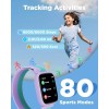 BIGGERFIVE Smart Watch for Kids 1.8" Fitness Tracker Watch Pedometer