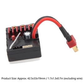 VBESTLIFE 35A Integrated RC Brushless ESC, 35A 2S RC Brushless ESC Portable Speed Controller 16101/16102 / 16103 / 16201PRO 1/16 RC Car