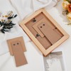 NICENEEDED 2 PCS 4.13 Inch Easel Back Picture Frame, Photo