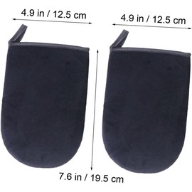 2 Piezas Aplicar Guantes Guante Sol Aplicadores de Autobronceadora Juegos de Manoplas Autobronceadoras para Bronceado Casa