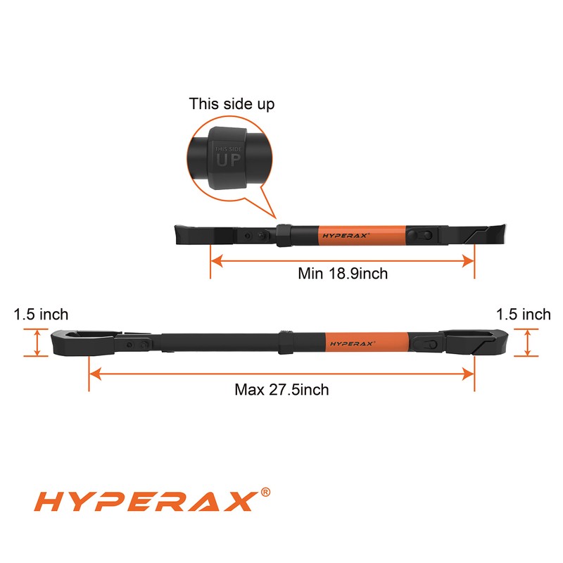 HYPERAX Step Thru e Bike Adapter Fits Up to 70