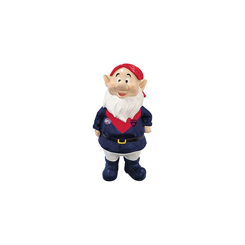 Melbourne Demons AFL Footy Mini Polyresin Garden Gnome 18cm