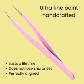 Best Tweezers for Women Facial Hair Ingrown Eyebrow shaper and Ingrown Hair Removal with pointed tip | Stainless Steel | PCOS-friendly For women ingrown, chin hair | Comes with tip protector