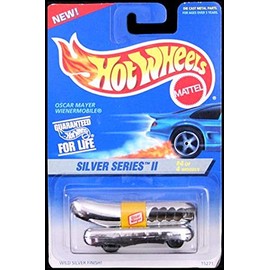 Mattel Hot Wheels 1996 1:64 Scale Silver Series II Chrome Oscar Mayer Wienermobile Die Cast Car 4/4 by Hot Wheels