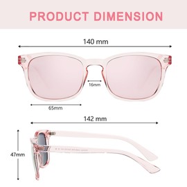 D Lolylad Polarized Sunglasses for Womens Men Retro Designer Style Fashion Sunglasses Driving Fishing UV Protectio
