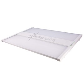 PrimeLights LED Linear High Bay Wildcat Light 160 Watt 21,000 Lumens DLC 4.4, 5000K, Frosted Diffused Lens, Bright Warehouse Shop Light Newest Technology on The Market