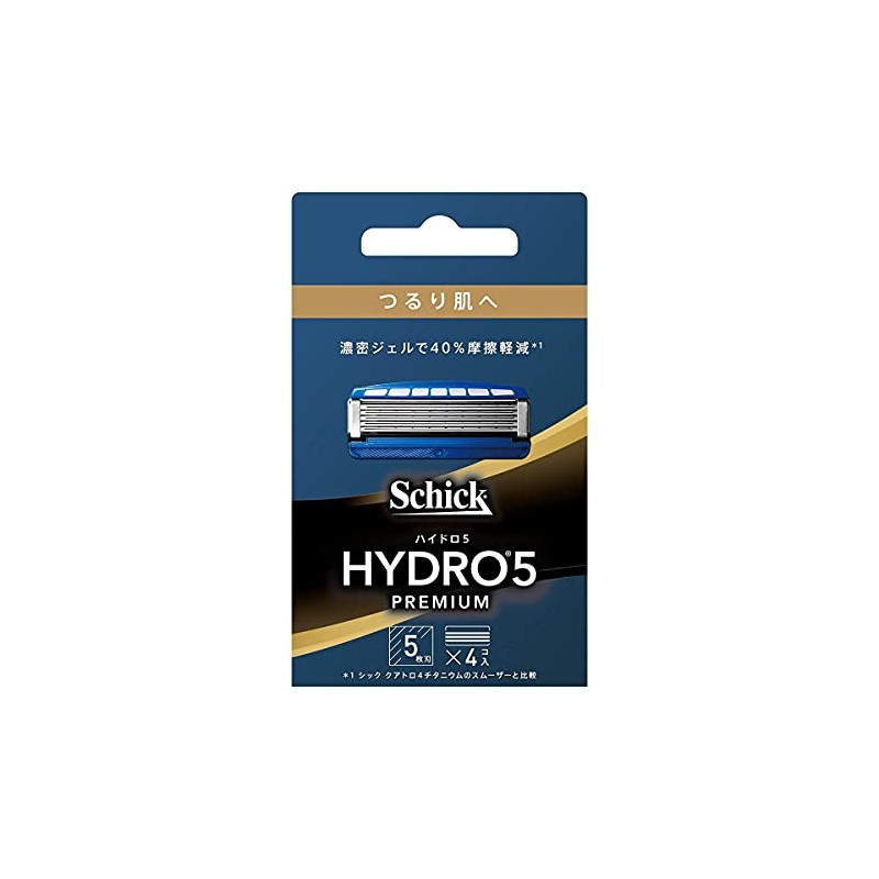 Hydro Schick Hydro 5 Premium Smooth Skin Replacement Blades (4