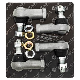 NICHE Tie Rods with End Kit for 2007-2012 Yamaha Big Bear 400 37S-23841-00-00 JW8-23841-01-00 4S1-23831-00-00