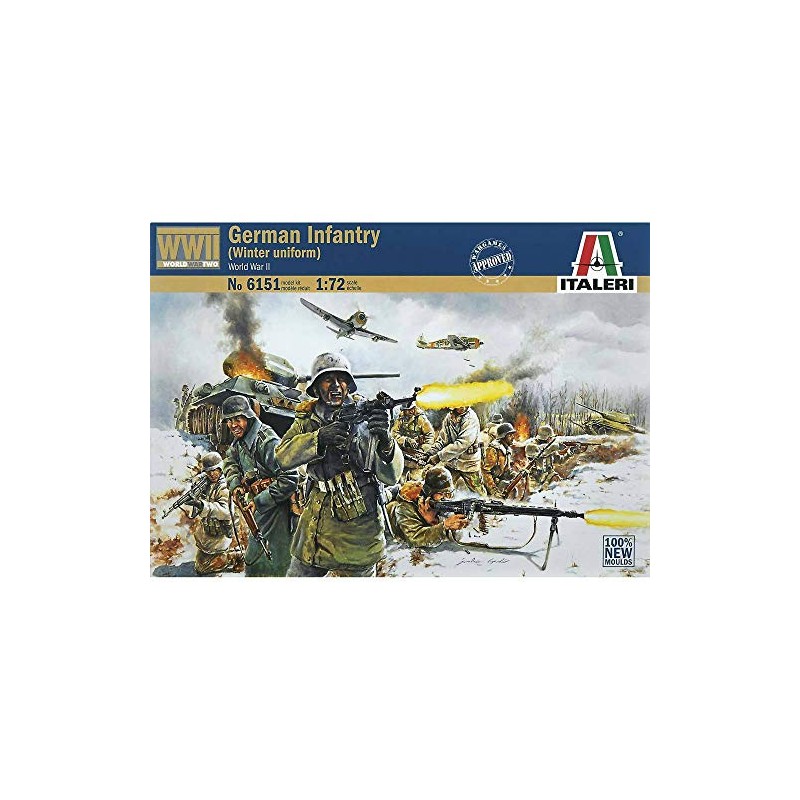 6151S 1/72 German Infantry (Winter Uniform)