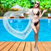 Heart Swimming Pool Float, Adult pool floats, Water Fun Beach