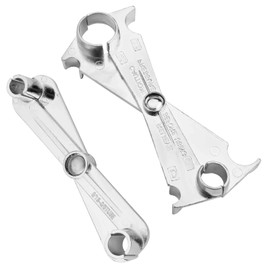 BOXOB 2pcs Scissor Fuel Line Disconnect Tools, Fuel Filter Wrench 4-in-1, 2-in-1 Transmission Line A/C Line Remover Tool for Quick Disconnection Removal Compatible with Multiple Models