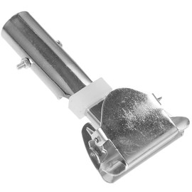 VINTORKY Stainless Steel Mop Bar Clamp Replacement Adapter Heavy Duty Mop Rod Clip for Floor Cleaning Mop Rod Clip Rotating Mop Part Pole Clip Mop Handle Replacement Chuck