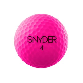 Snyder Soft Plus Golf Balls (Dozen) - Pink