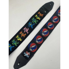 Grateful Dead 2pk Guitar Straps