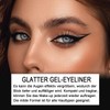 Eyeliner Cream, Waterproof Eyeliner Black & Blue, Waterproof Matte Eyeliner
