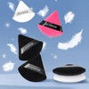 BLAAROOM 6 Pieces Powder Puff Face Makeup Velour Soft Triangle