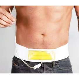 DAHE DAHE Urine Test Bag Abdominal Belt Concealed Urine Test Belt Portable Bag for Working Test Screen (Long)