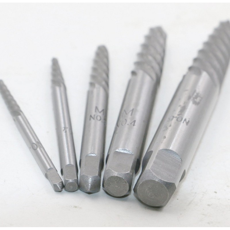 5 Piece Broken Screw Remover Hand Tool Carpenter Dedicated Screw