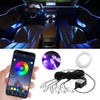 KACEPAR 6-in-1 Car Ambient Lighting Kit, Car Ambient Lighting Kit