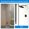Replacement for Moen Shower Faucet Trim Kit, 8" High Pressure