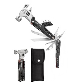 Multipurpose Outdoor Wrench Hammer Pliers Multi-functional integrated legitimate outdoor folding wrench, pliers, hammer for car use, multi-purpose, versatile one portable defense tool, made of high