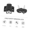 Tofficu Sliding Window Door Lock Theft Safety Sash Stopper with
