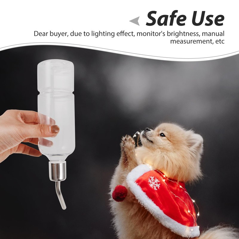 Dog Water Bottle for Crate - No Drip Dog Water