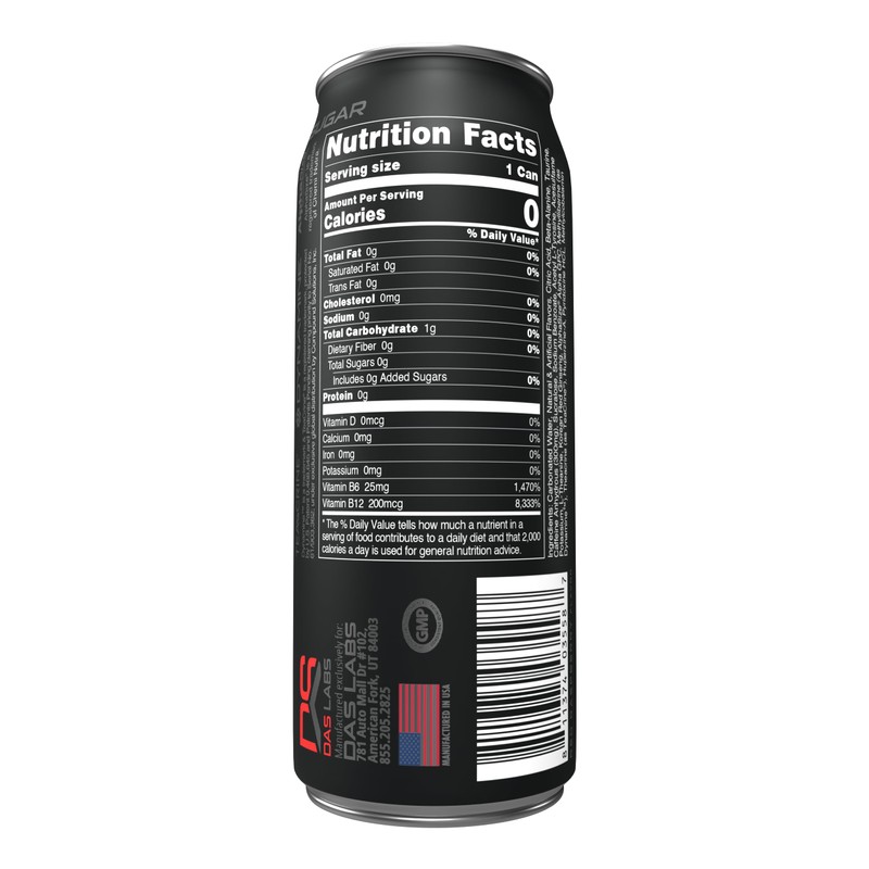 Bucked Up Energy Drink 300mg (Blood Raz) (12 CT)