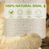 45'' Tall Cat Scratching Post,3.5Inch Diameter Sisal Rope Scratching Post