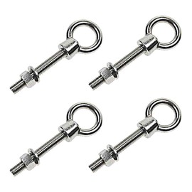 5/16" x 4" L Shoulder Eye Bolts - Stainless Steel Type 316