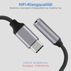 PADCR USB C Headphone Adapter, USB-C to 3.5 mm Jack