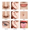 4 Stück Piercing Einführhilfe, Piercing Nadeln Set mit 14G, 16G,