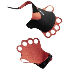 Red Chili Jamrock Red / Black - Robust Protective Crack Climbing Glove, Size S - Colour Glowing Red