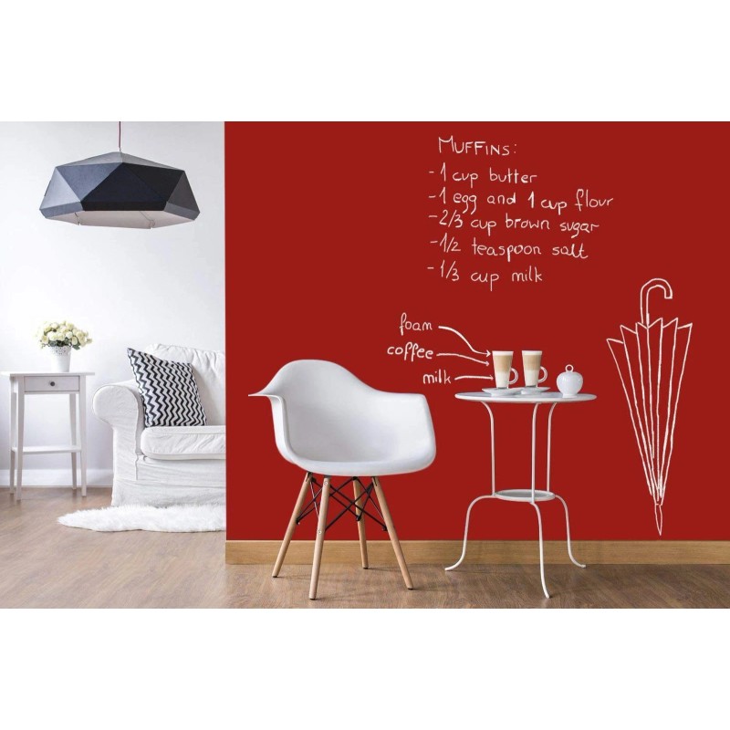 Rainbow Chalk Markers Limited Chalkboard Blackboard Paint - Red 8.5oz