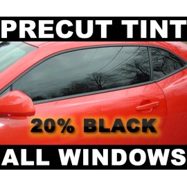 Precision Window Films PreCut Window Tint for Chevy Camaro 2010-2015  -Black 20% VLT AUTO FILM