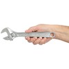 OEMTOOLS 22652 10 Inch Adjustable Wrench, Chrome Plated Wide Jaw